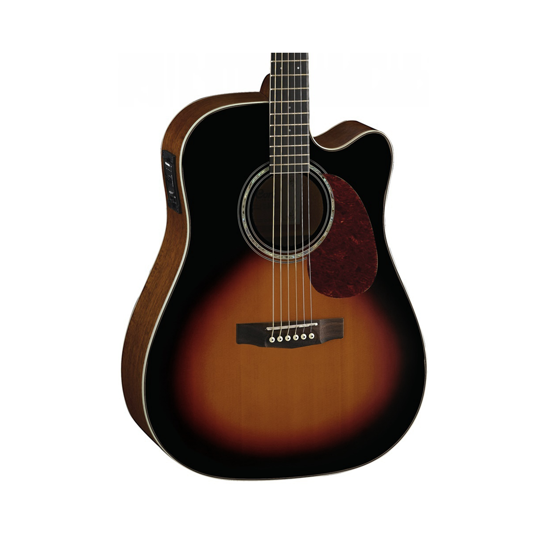 Cort MR710F SSB Sunburst Dreadnought Cutaway Acoustic Guitar