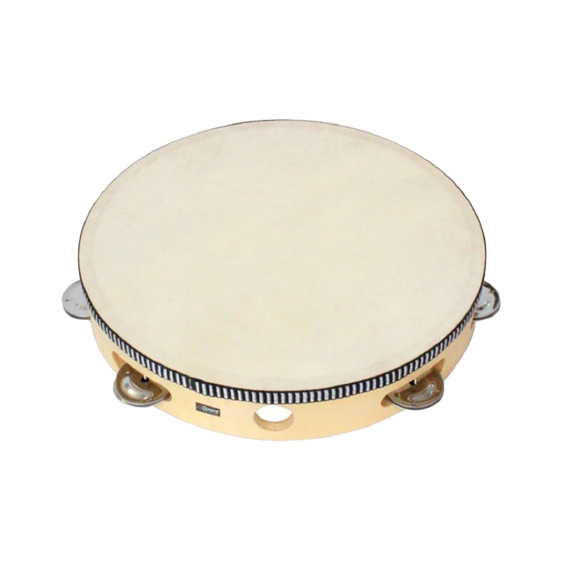 Coyote C8276 10 Inch Tambourine with Skin