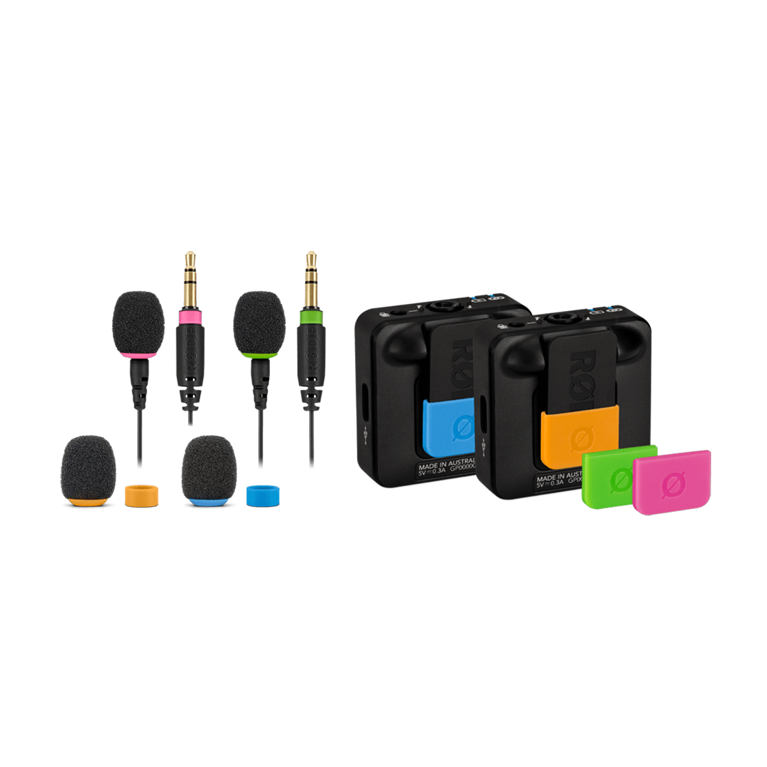 Rode 4 Coloured Windshields and Identifiers