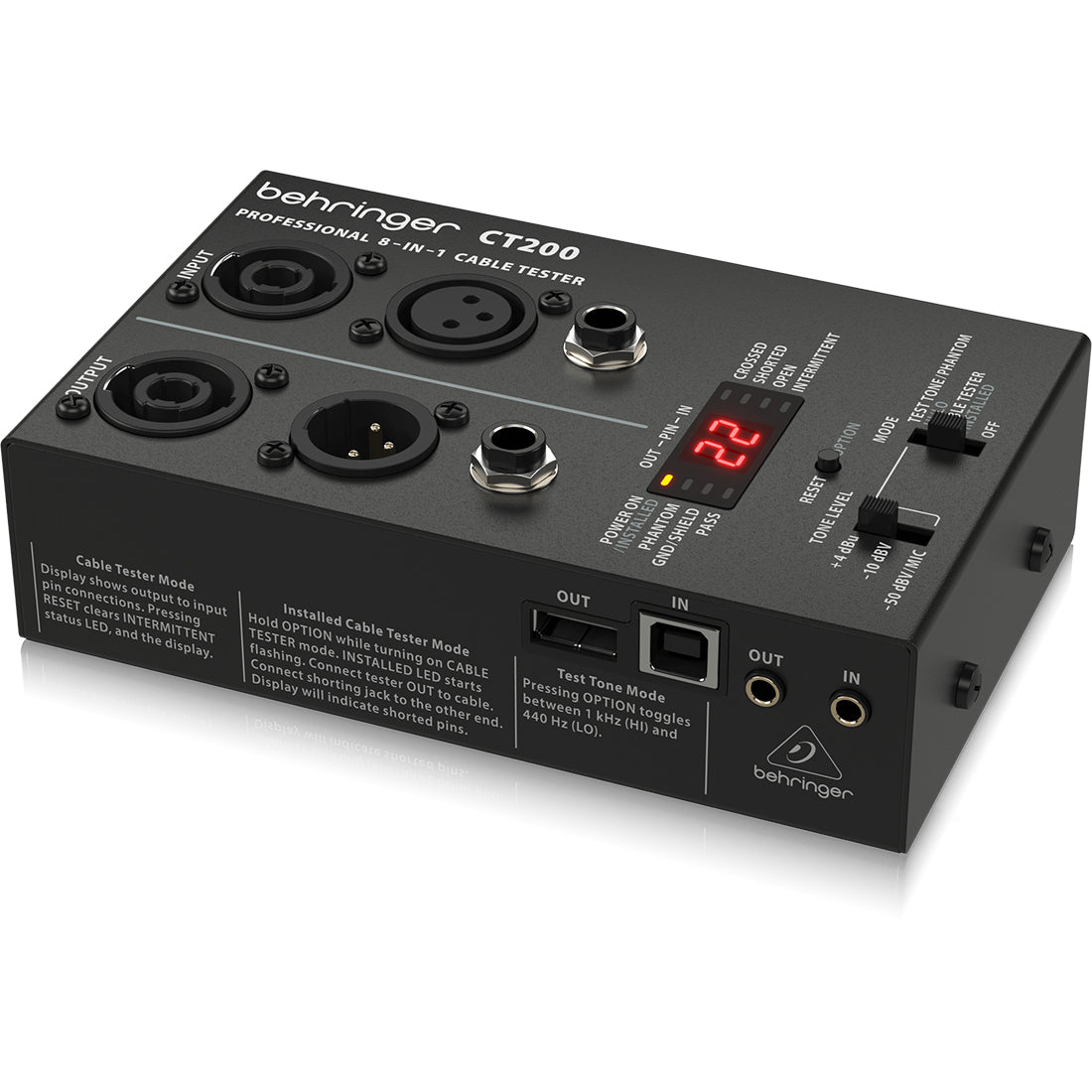 Behringer CT200 Cable Tester