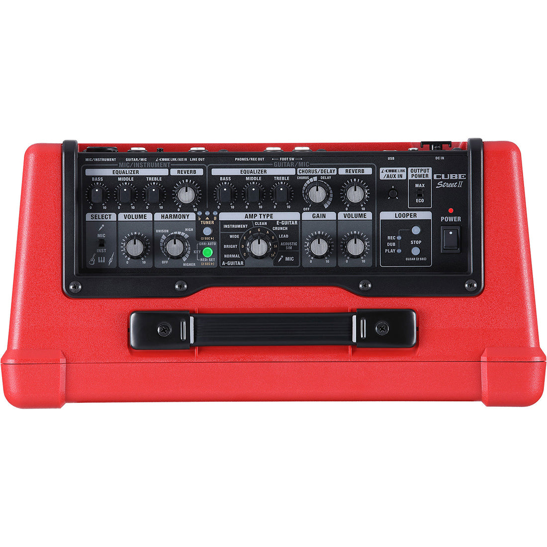 Boss Cube Street II Battery Stereo Amplifier RED