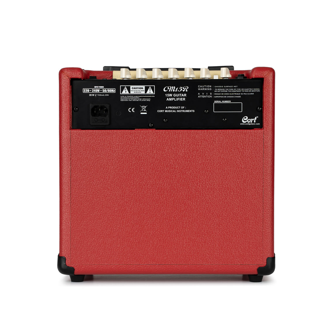 Cort CM15R DR Dark Red 15W Amplifier