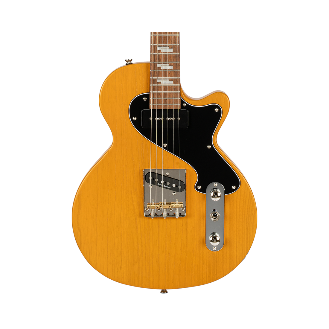 Chitarra elettrica Cort Sunset TC OMPY Open Pore Mustard Yellow