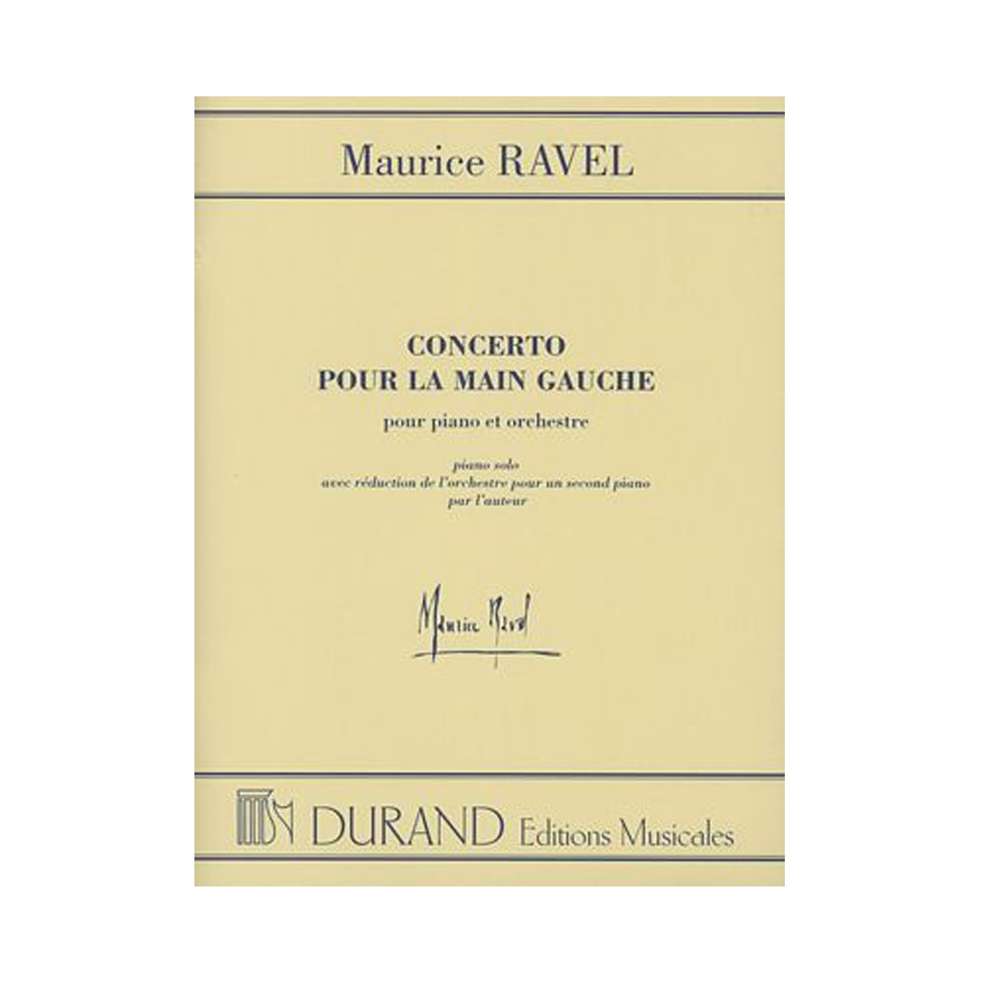 Concerto pour la main gauche