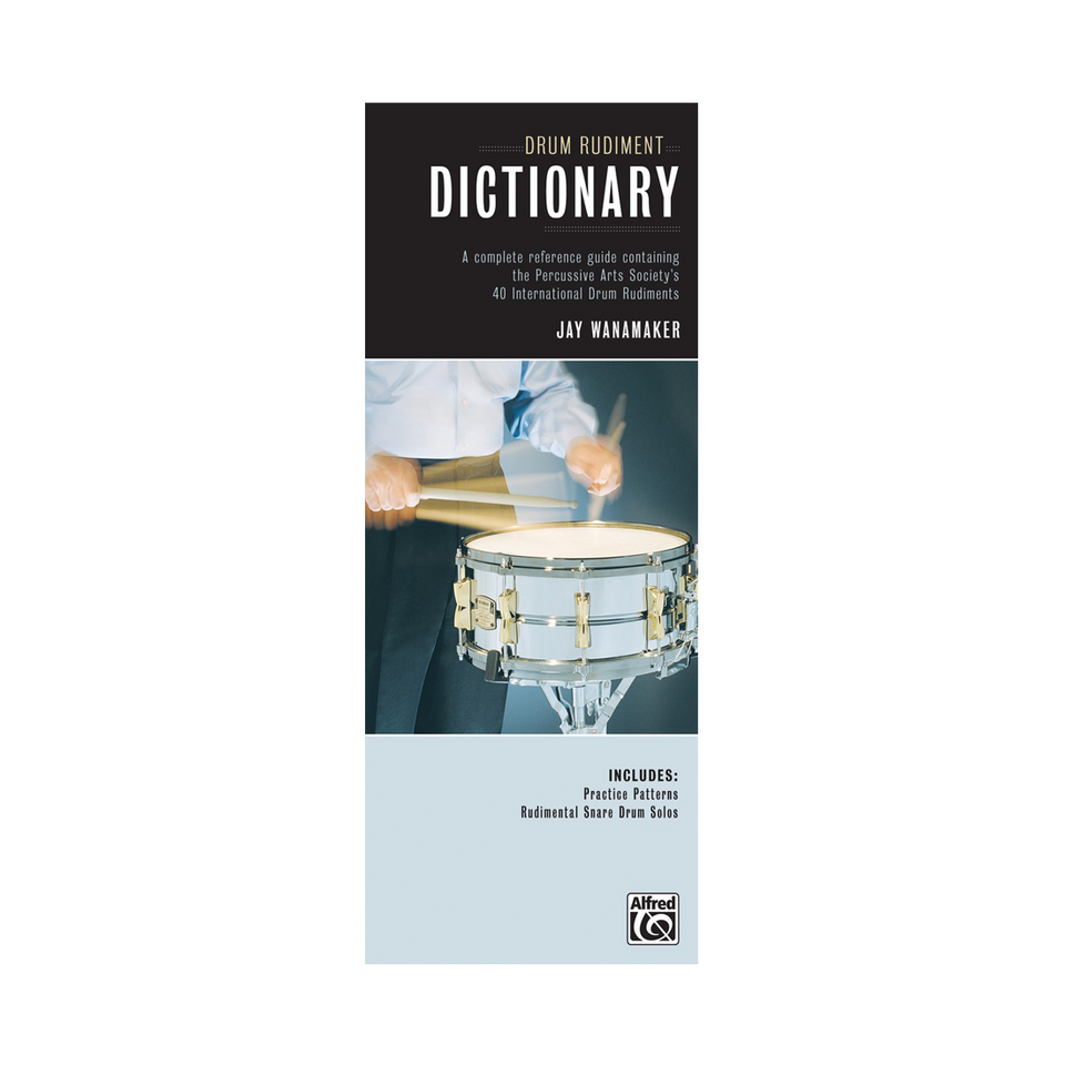 Hg Drum Rudiment Dictionary Book – Cecere's Music