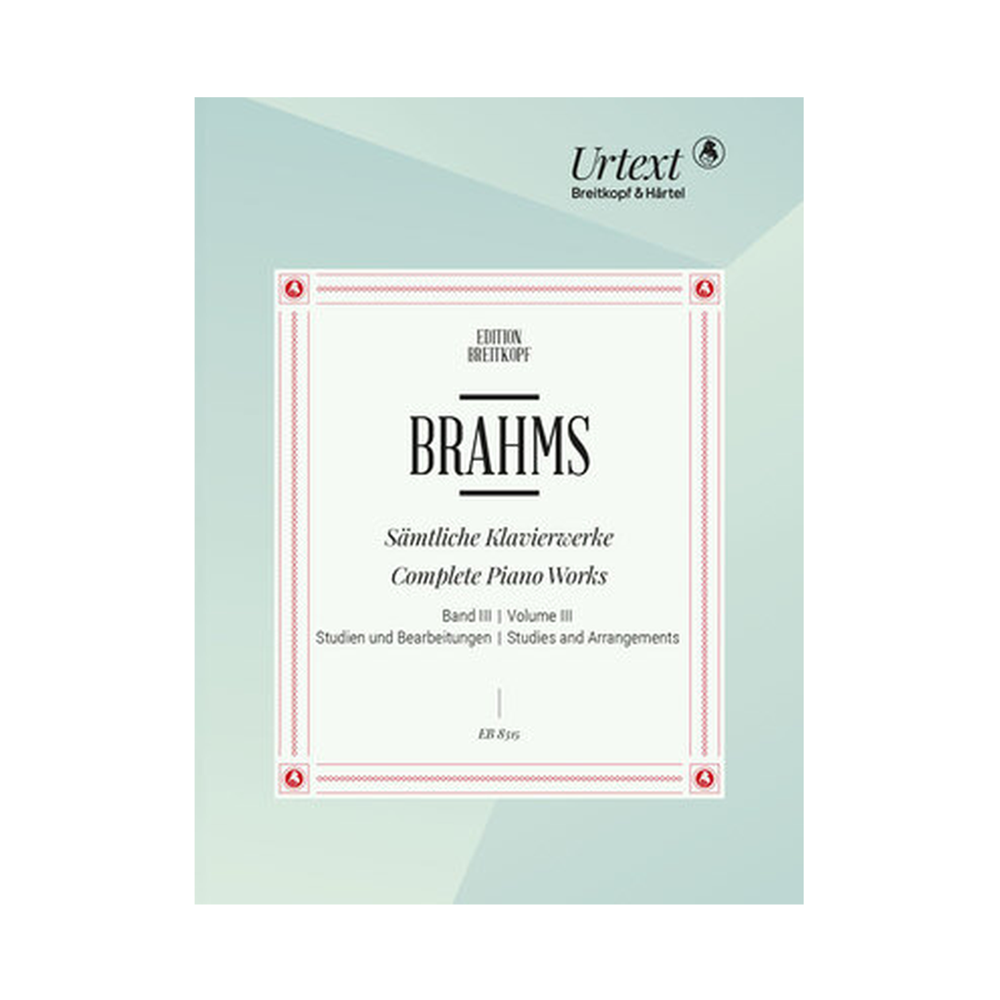 Brahms - Complete Piano Works Vol. 3