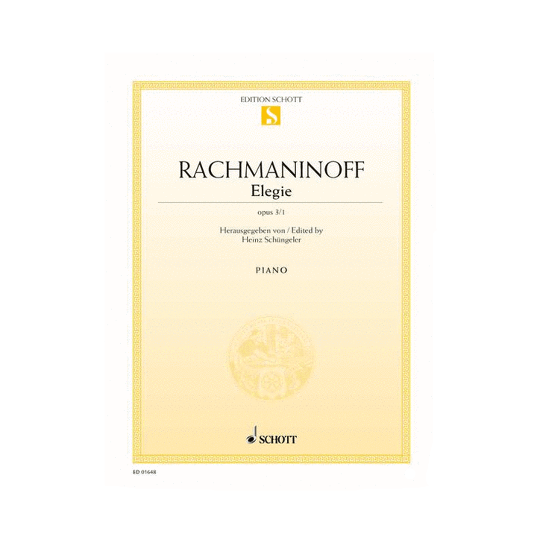 Elegie Op. 3 No. 1