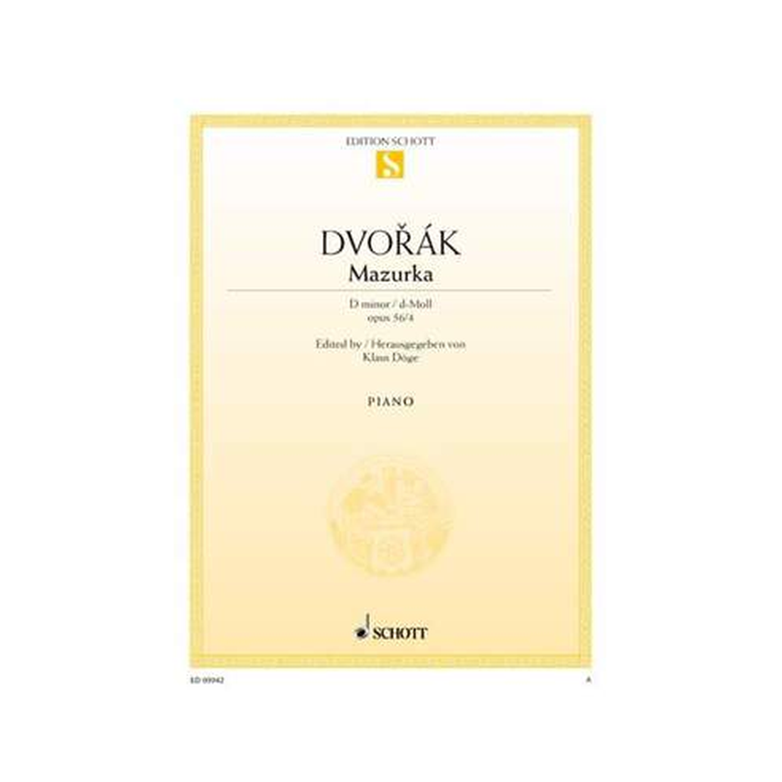 Mazurka in D minor Op. 56 No. 4