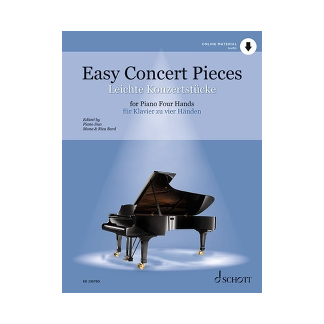 Easy Concert Pieces for Piano Four Hands
