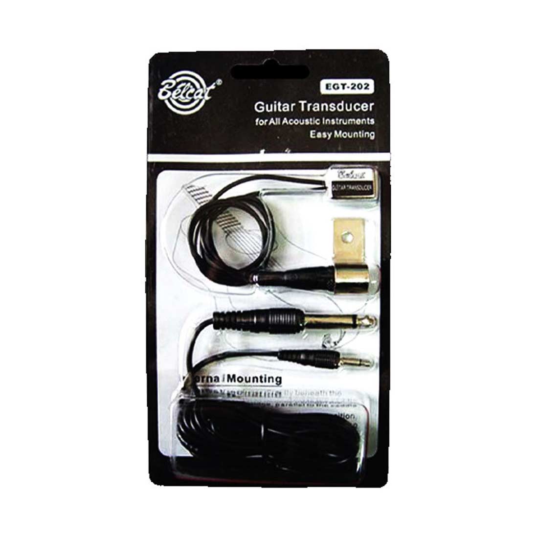Belcat EGT-202 Easy Surface Mounted Double Transducer Pickup System