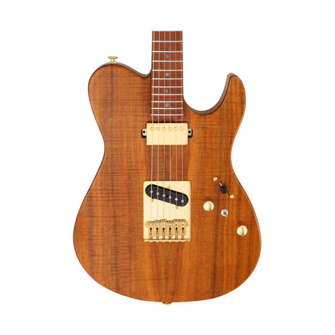 FGN EIL-EW2-HS-RM/VNT Vintage Natural Electric Guitar with Hard Case