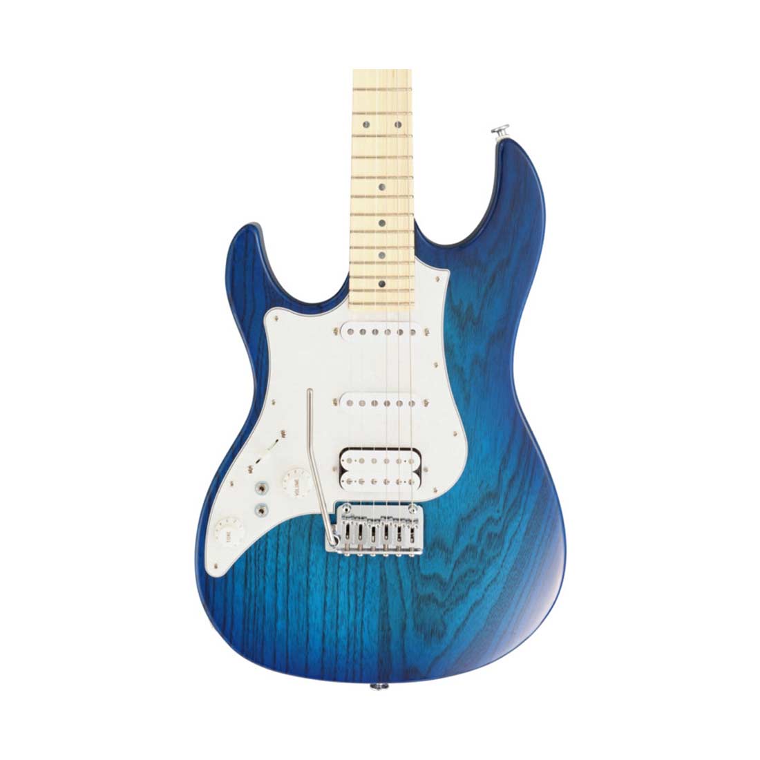 FGN EOS2-ASH-ML/SBB Left-Handed Blue Burst Odyssey Electric Guitar with Hard Case