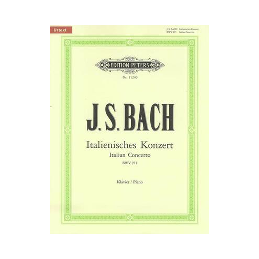 Italian Concerto BWV 971