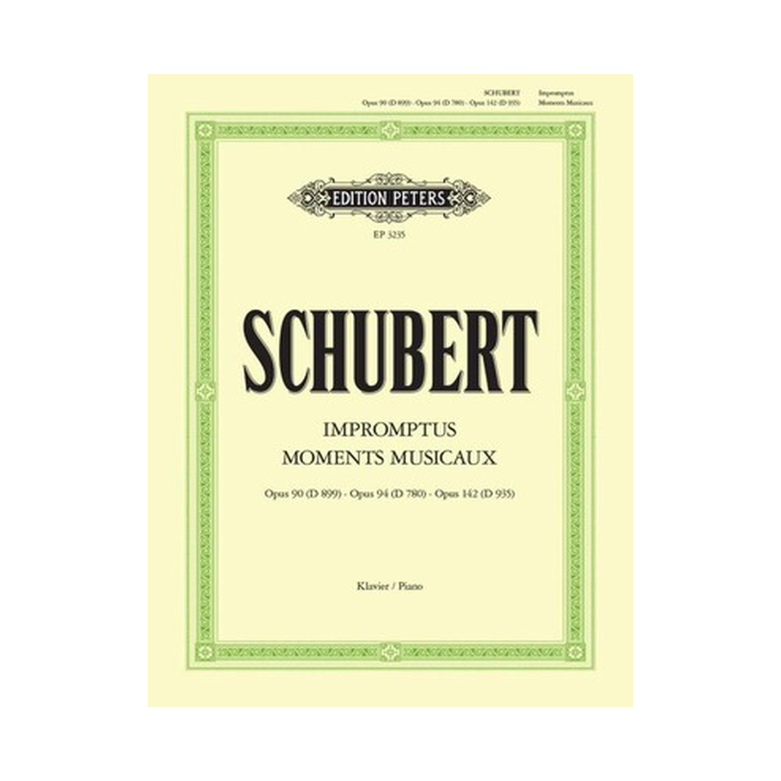 Impromptus & Moments Musicaux