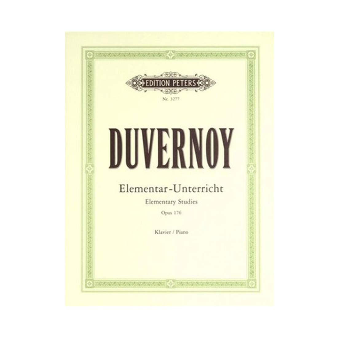 Elementary Studies Op. 176