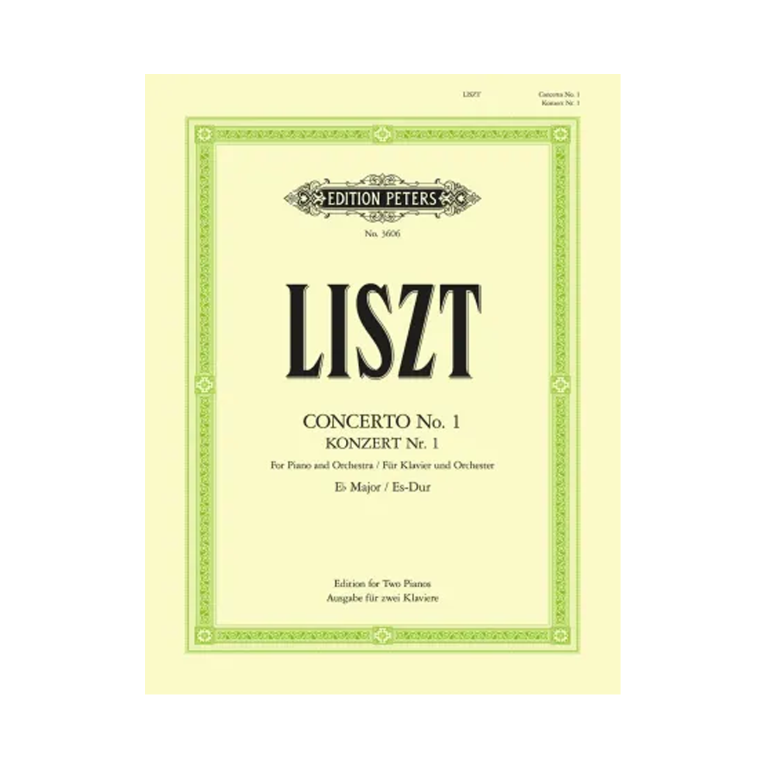 Concerto No. 1 in E Flat major