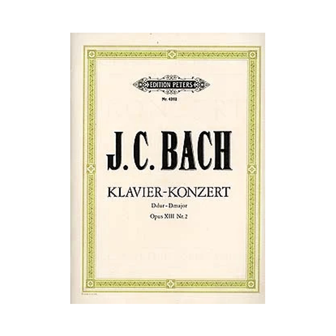 Concerto in D major Op. 13 No. 2