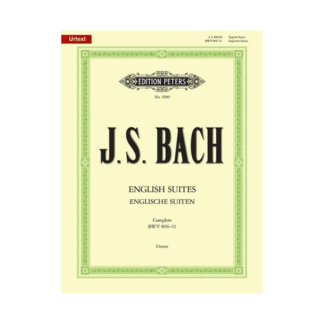 English Suites BWV 806-811, Complete in One Volume