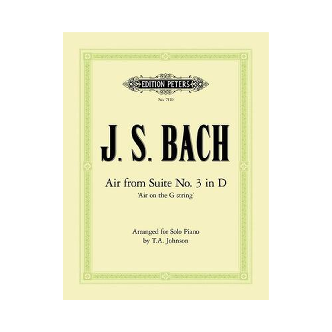 Air on the G String from Orchestral Suite No. 3