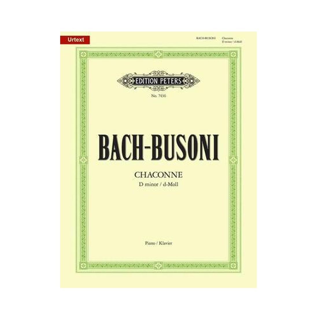 Chaconne in D minor from Bach's Partita No. 2