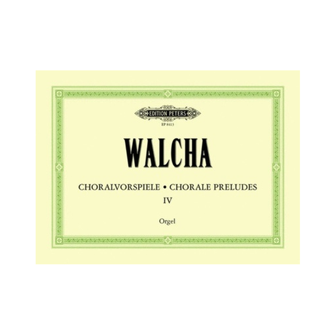 Chorale Preludes Vol. 4