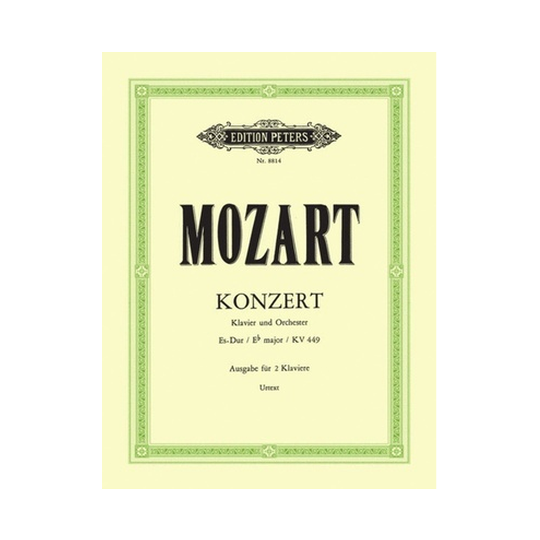 Concerto K. 449 E Flat
