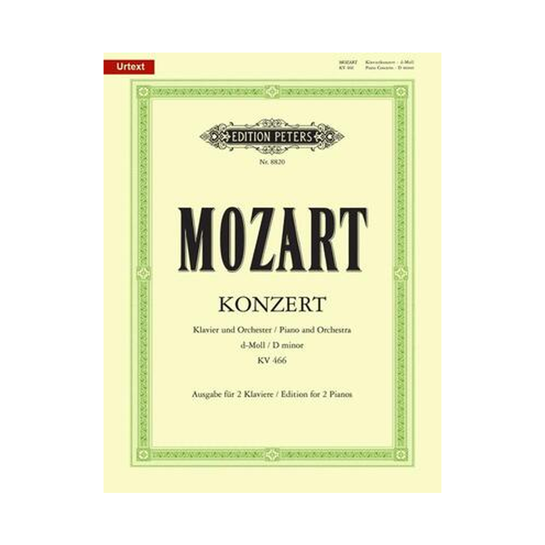 Concerto No. 20 in D minor K. 466