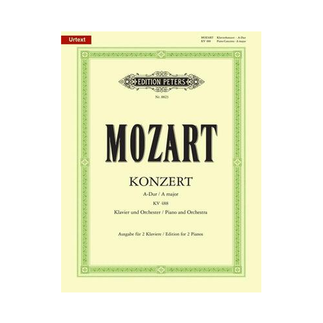 Concerto No. 23 in A major K. 488