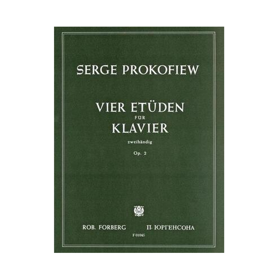 Four Etudes Op. 2