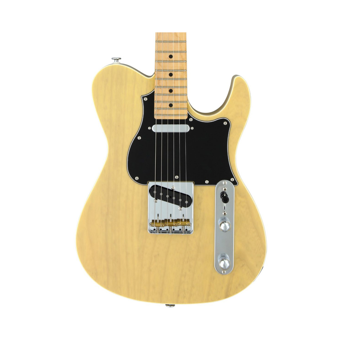 Chitarra elettrica bionda FGN JIL2ASHM/OWB Iliad Off White inclusa custodia morbida