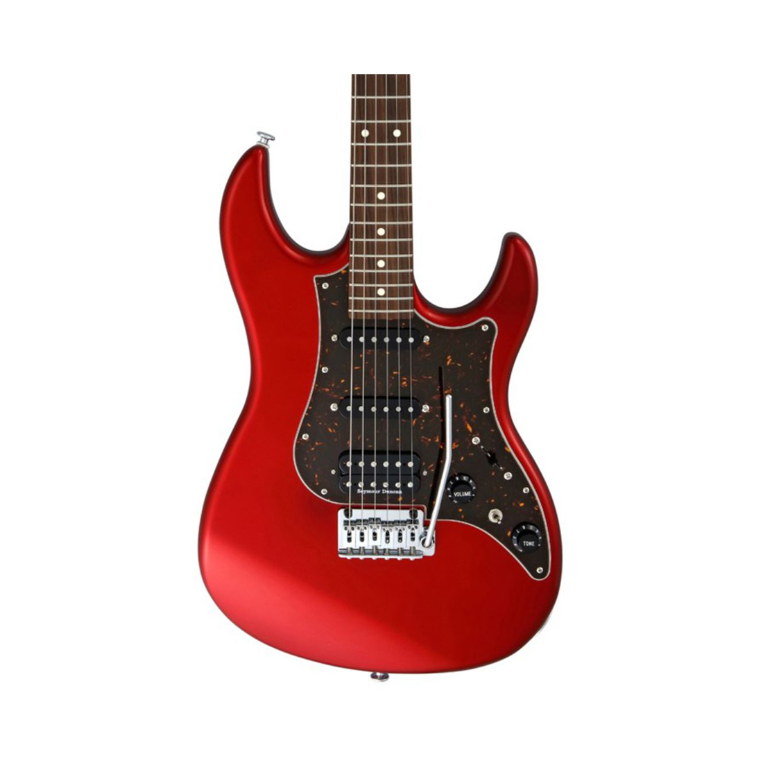 FGN JOS2CLG/CAR Odyssey Candy Apple Red Chitarra elettrica con custodia morbida