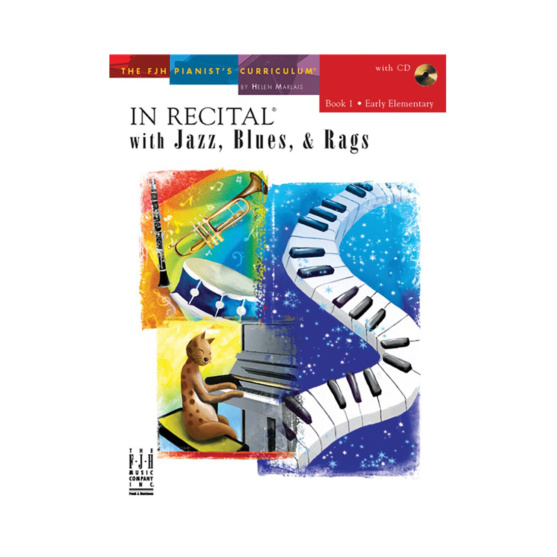 In Recital with Jazz, Blues, & Rags Book 1