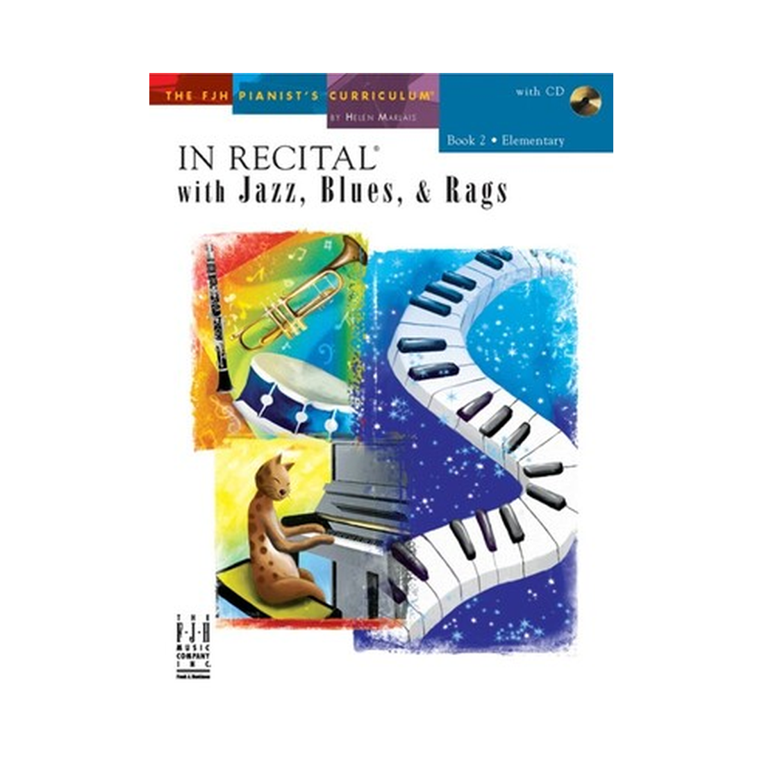 In Recital with Jazz, Blues, & Rags Book 2