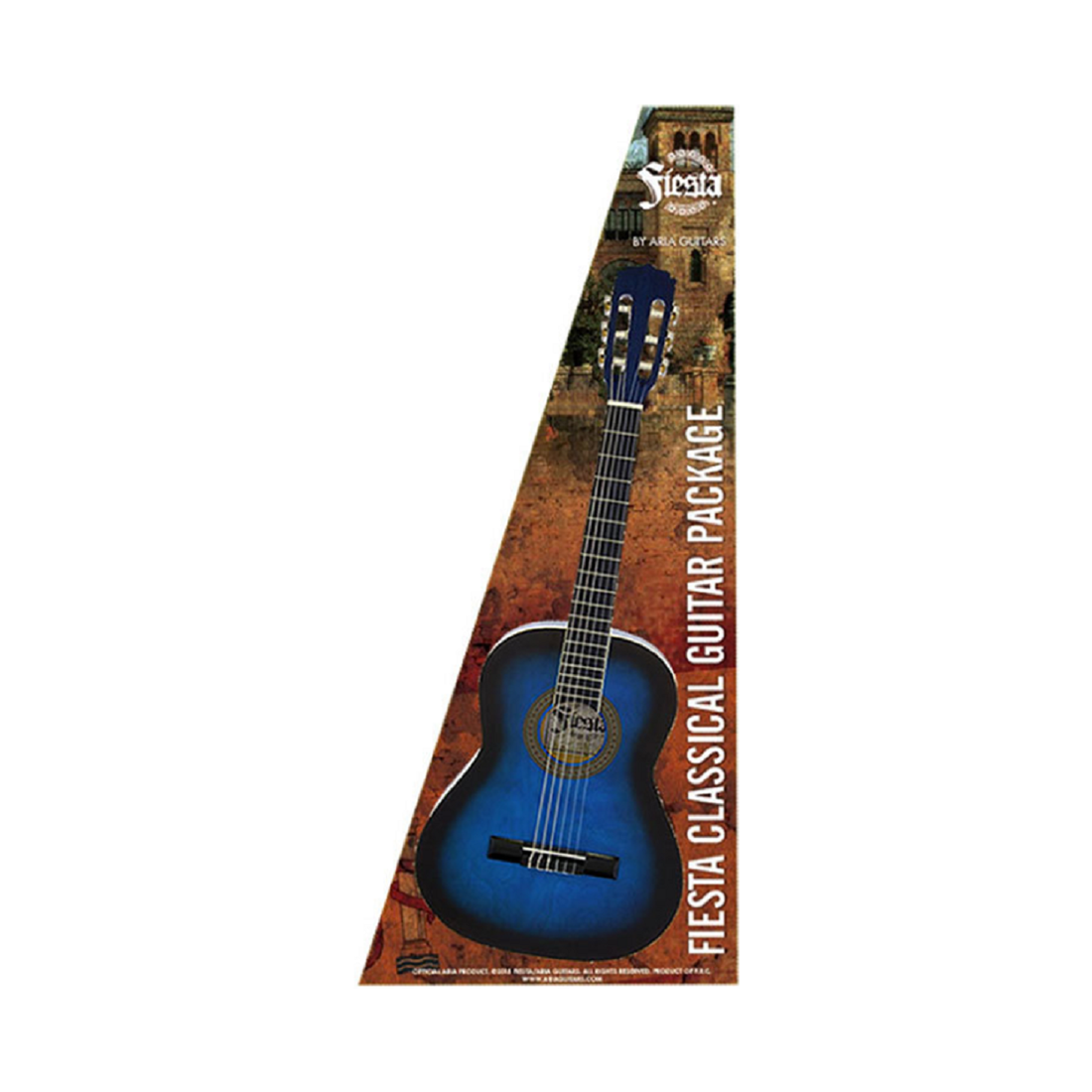 Fiesta 1/2 Blue Classical Guitar Pack