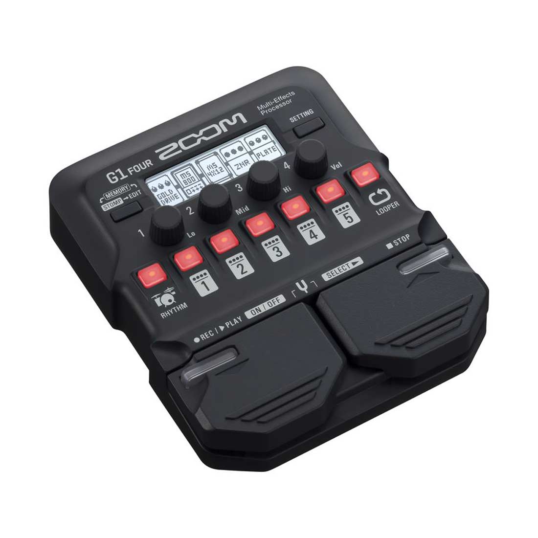 Zoom G1FOUR Chitarra Elettrica Multieffetto