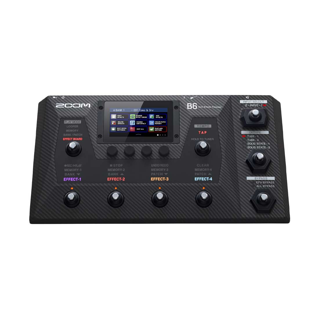 Pedale multieffetto Zoom B6 Bass