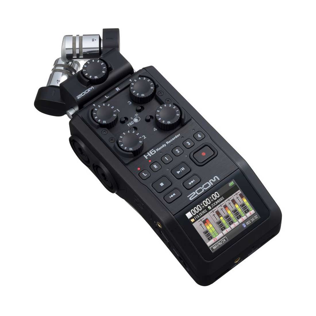 Zoom H6 Handy Recorder All Black Edition