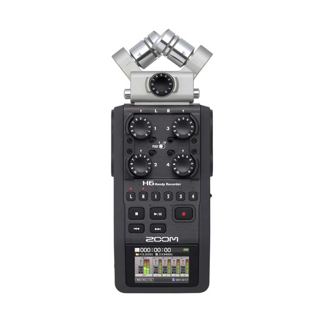 Zoom H6 Digital Recorder plus Accessory Pack