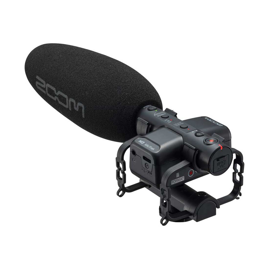 Zoom M3 MicTrak 2-Channel 32-Bit Shotgun Mic Recorder