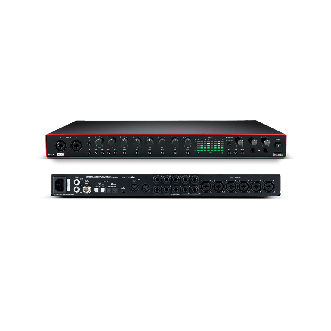 Focusrite Scarlett FOC-SC18I20GEN3 18i20 (Gen 3) 18-in/20-out USB Audio Interface