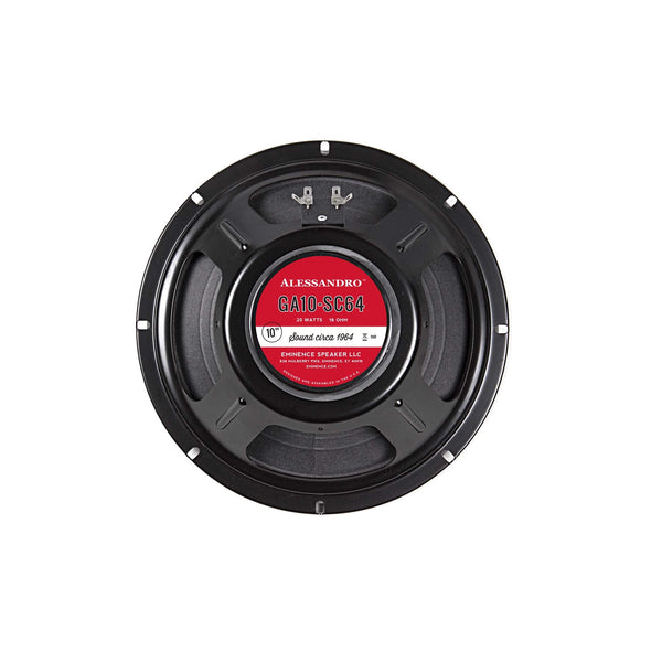 Eminence SIGNATURE GA10-SC64 10in Speaker 20w 8 Ohm George Alessandro Signature