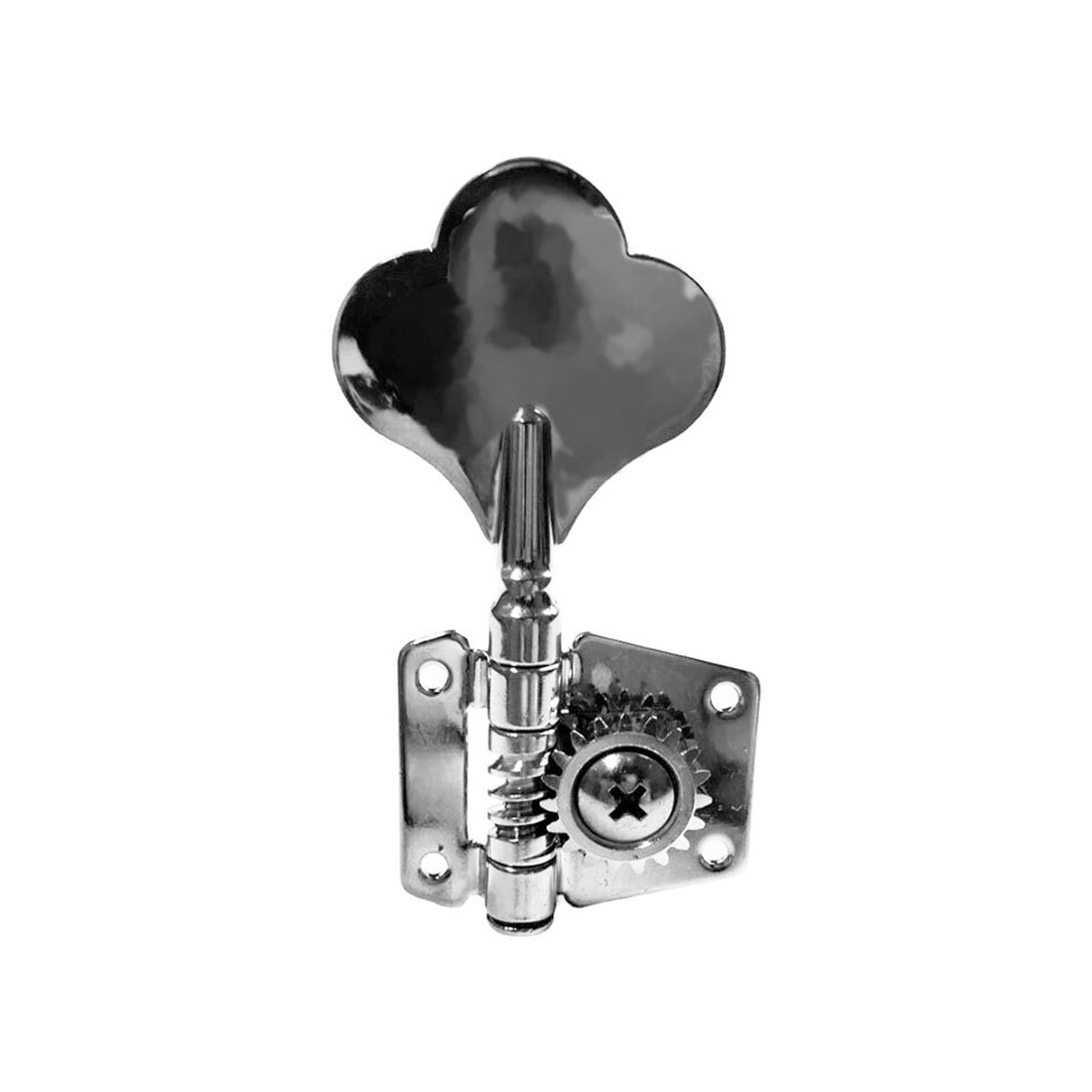 Meccaniche aperte per basso elettrico GT con finitura cromata