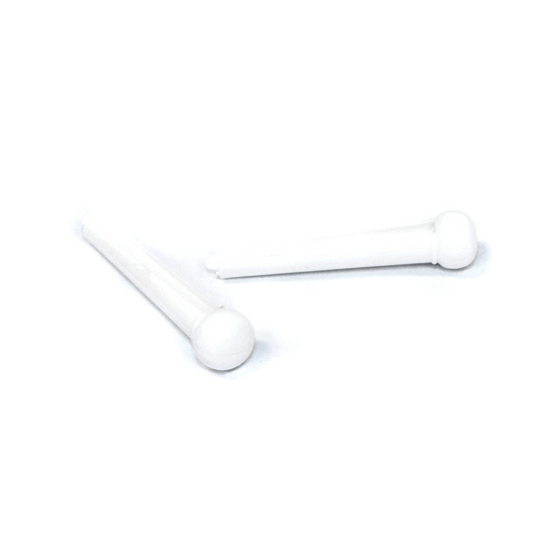 GT Acoustic Guitar ABS Bridge Pins in White Finish (Each)