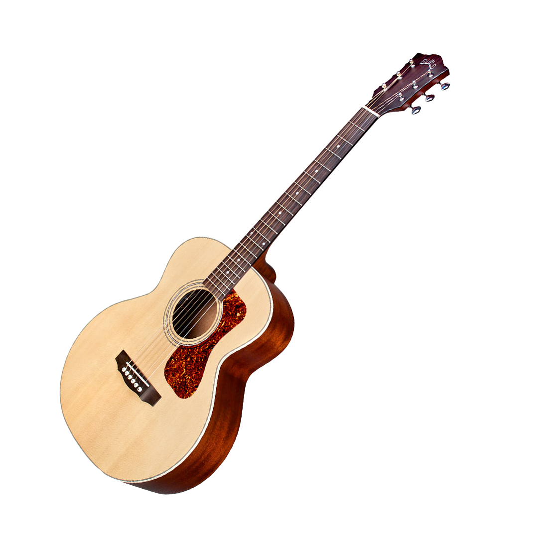 GUILD-JJMH Junior Jumbo Acoustic Electric Guitar with Bag