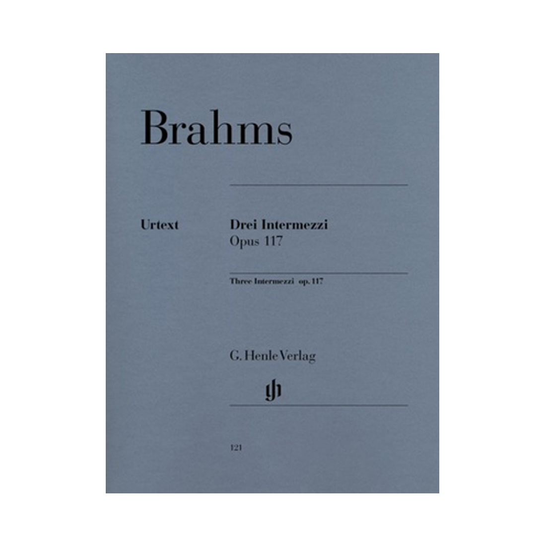 3 Intermezzi Op. 117 (Old Edition, Now refer to HN1042)