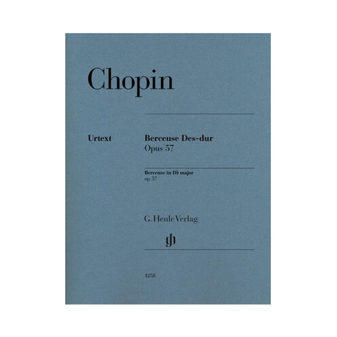 Berceuse in D flat major Op. 57 (Revised Edition)