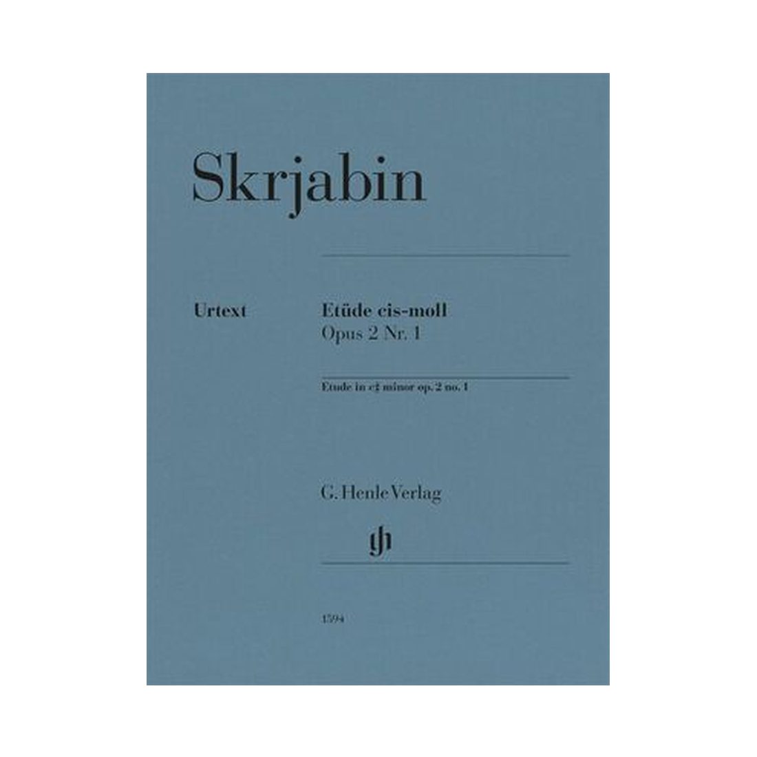 Etude in c sharp minor Op. 2 No. 1
