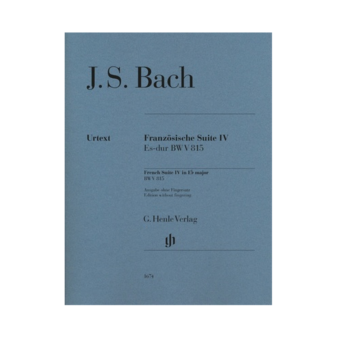 French Suite No. 4 E flat major BWV 815