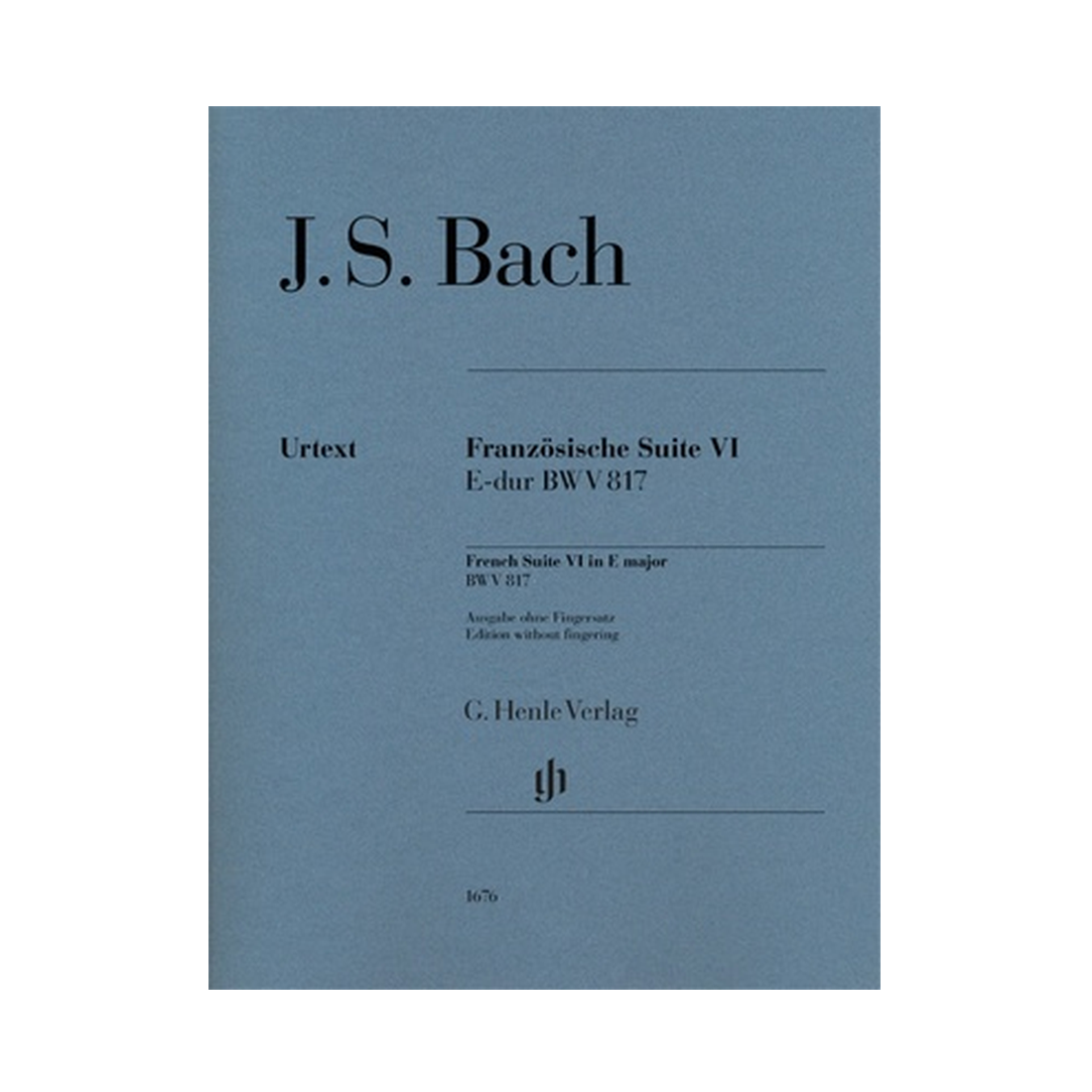 French Suite No. 6 E major BWV 817