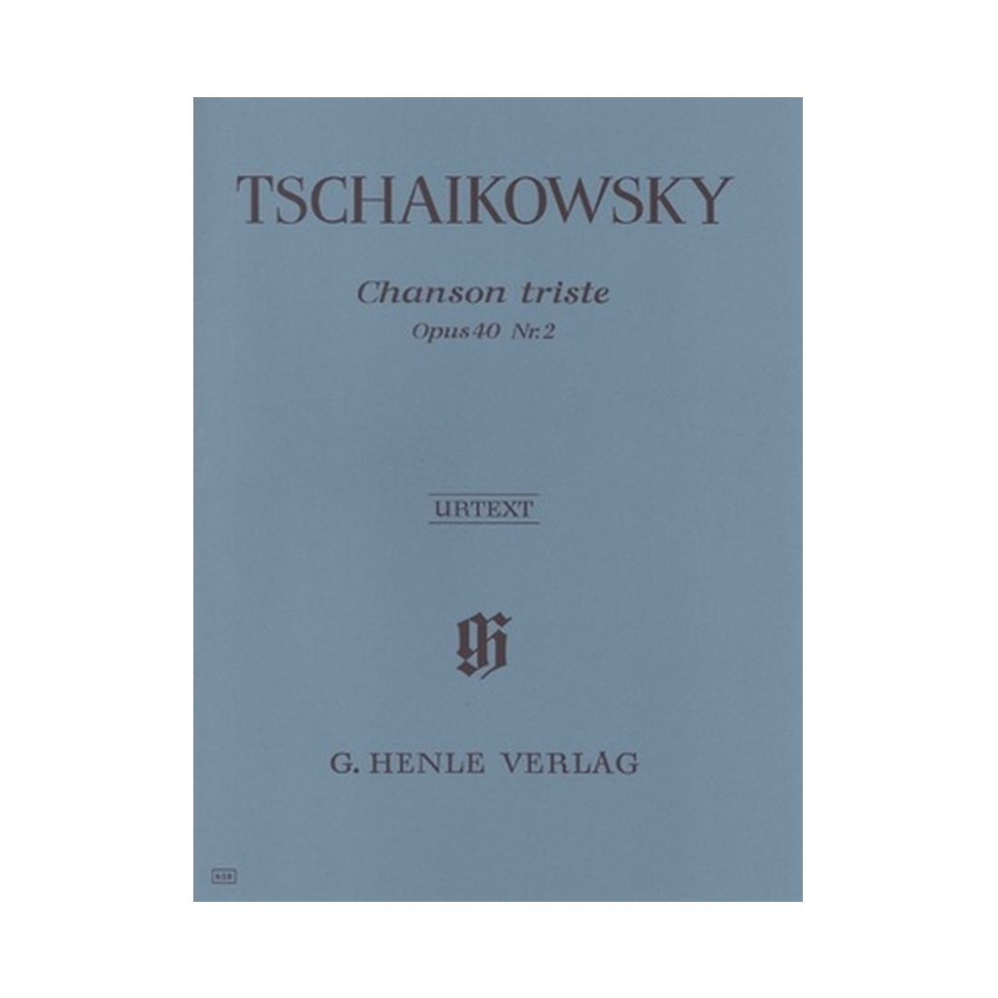 Chanson triste Op. 40 No. 2